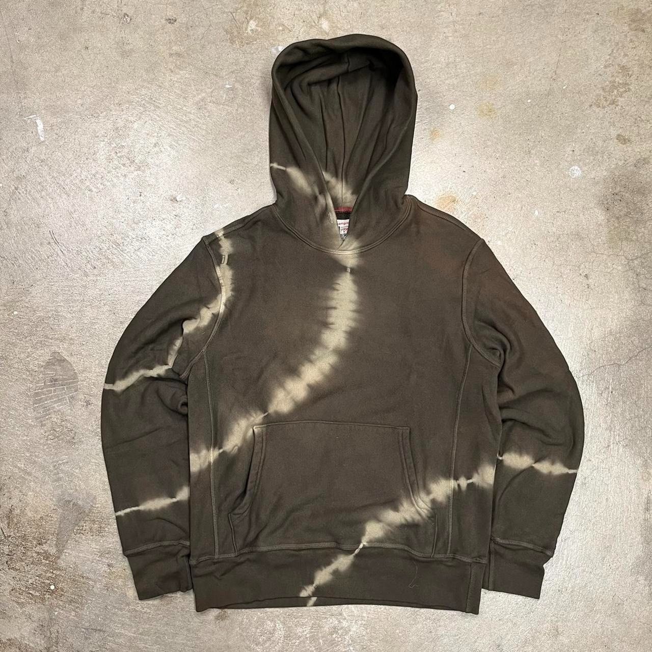 image of Champion Pullover Hoodie Men’S Small Tie Dye in Brown, Men's (Size Medium)