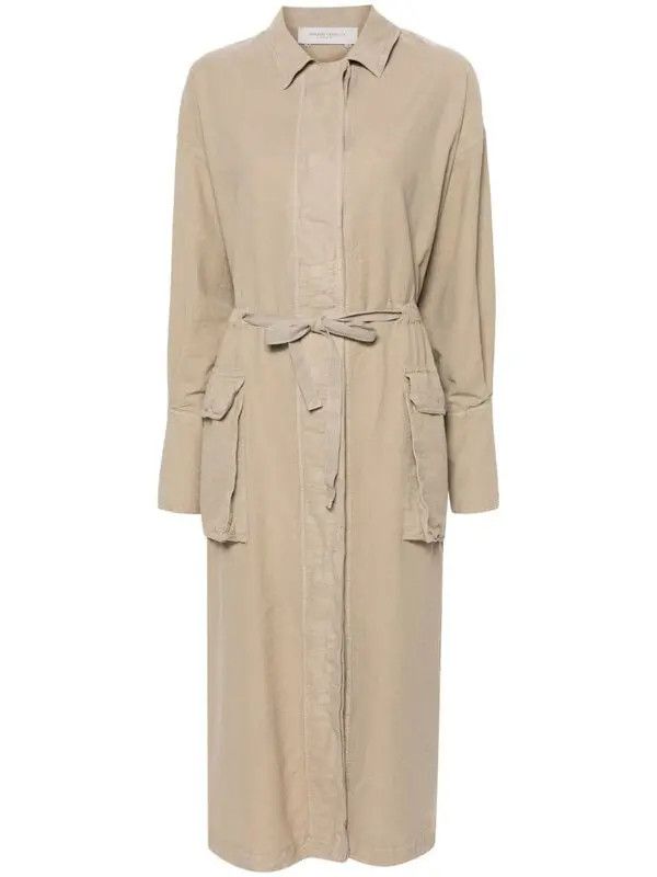 Golden Goose o1y0725 Overcoat in Beige Size XS / US 0-2 / IT 36-38 - 1 Thumbnail