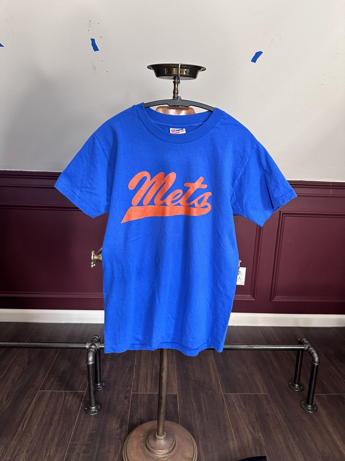 Hanes 90s single stitch New York Mets MiUSA t-shirt blue Size US S / EU 44-46 / 1 - 1 Thumbnail