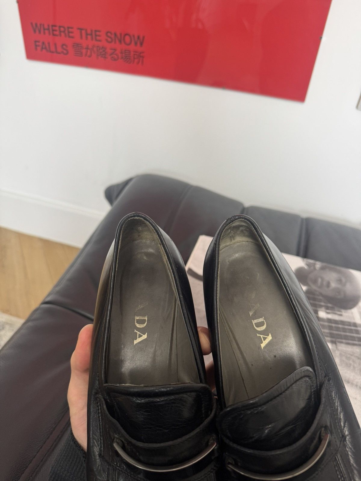 Prada Prada Vintage Casual Loafers High Quality Designer Luxury Size US 6 / EU 39 - 5 Thumbnail