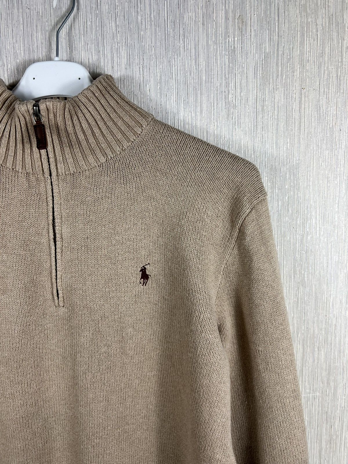 Polo Ralph Lauren Vintage 90s Polo by Ralph Lauren quarter zip knitted sweater Size US S / EU 44-46 / 1 - 3 Thumbnail
