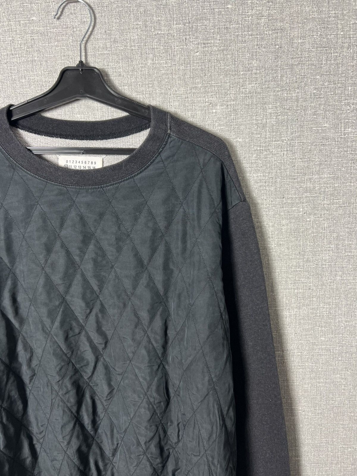 Maison Margiela Maison Martin Margiela 10 Line Hybrid Quilted Sweatshirt Size US M / EU 48-50 / 2 - 3 Thumbnail