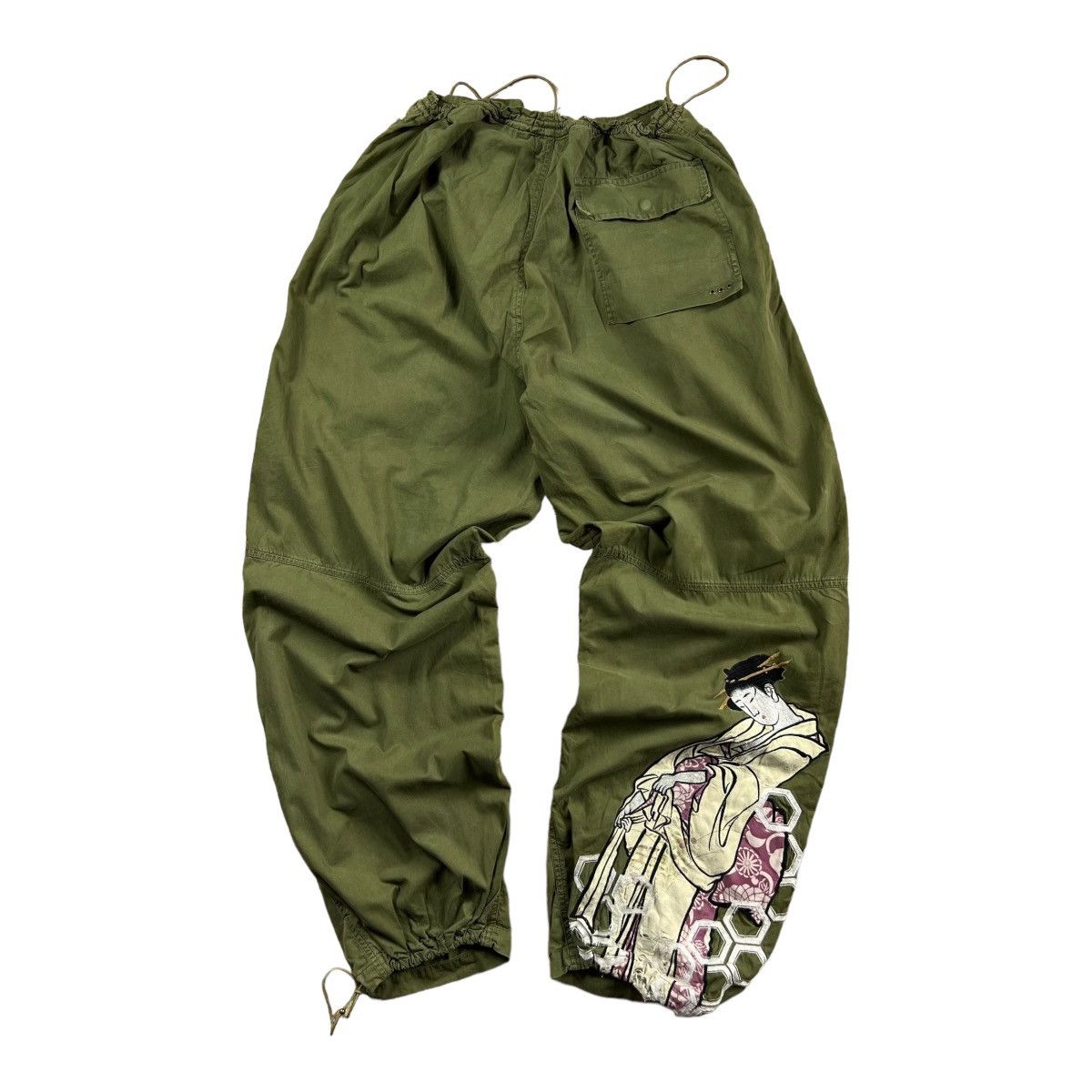 2000s archive Japanese label cargo pants