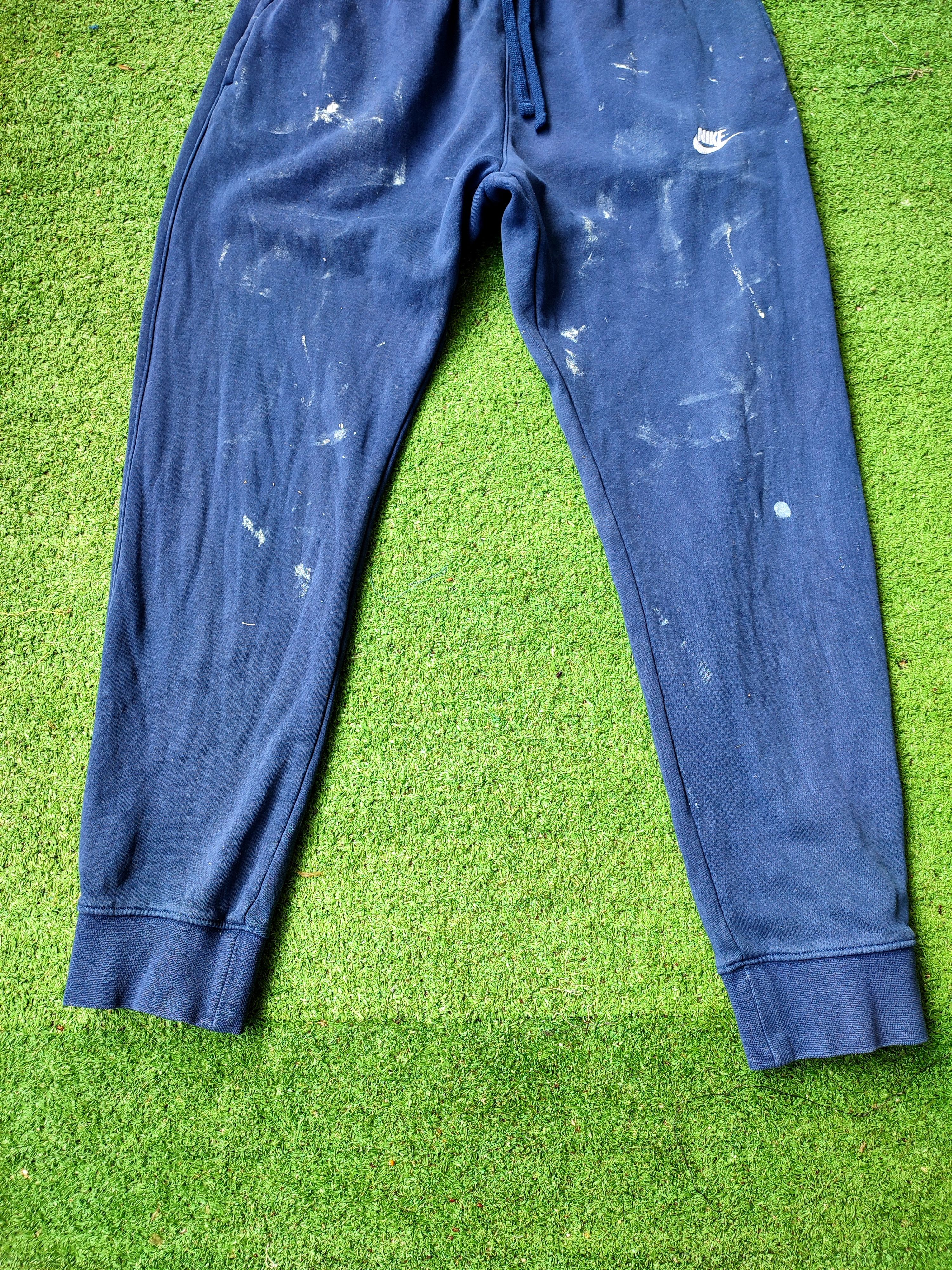 Nike Vintage Nike Embroidery Logo Paint Style Joggers Size US 33 - 3 Thumbnail