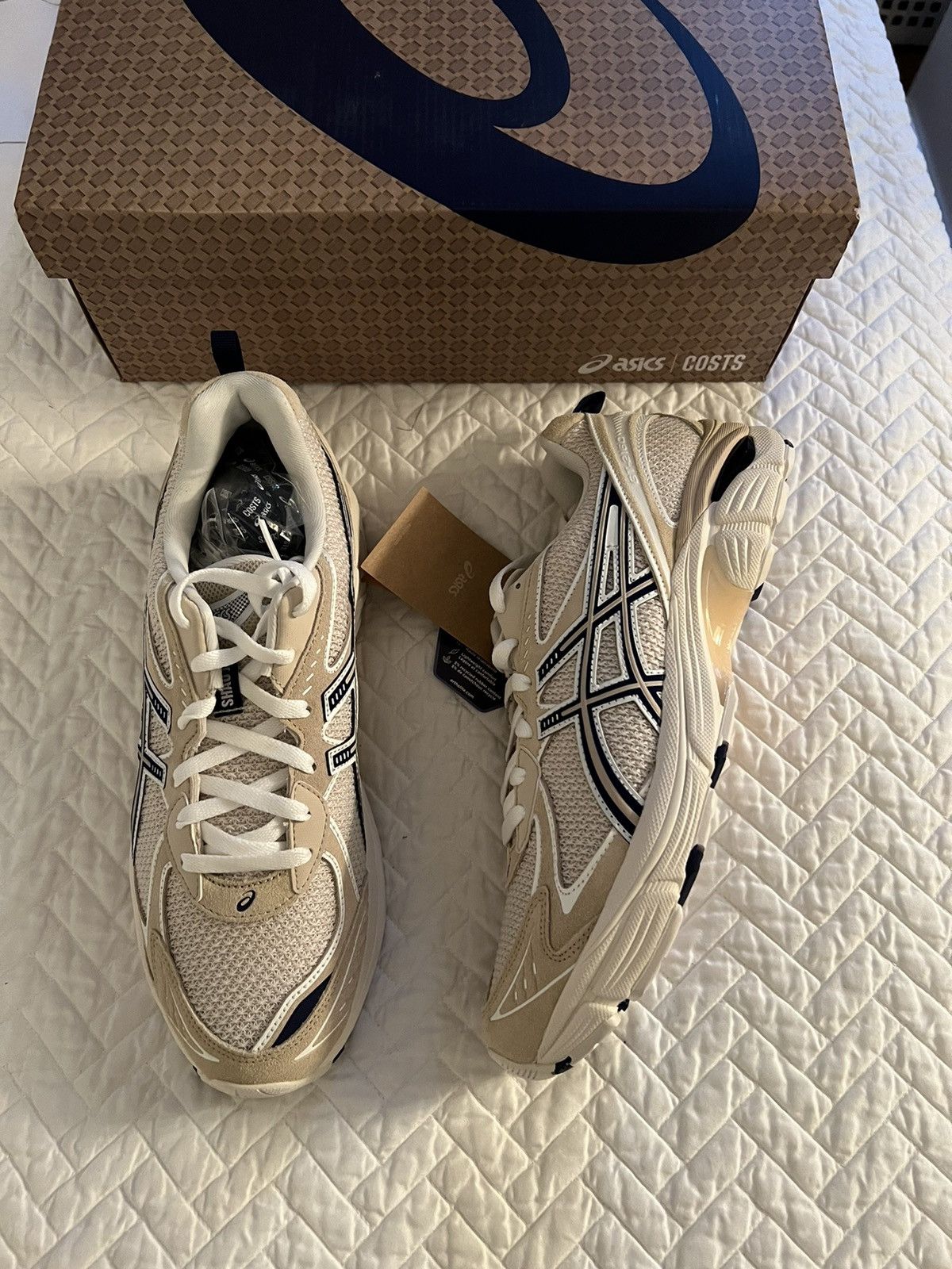 image of Costs X Asics Gt-2160 Shao Ji Oatmeal/indigo Blue Size 11 Shoes, Men's