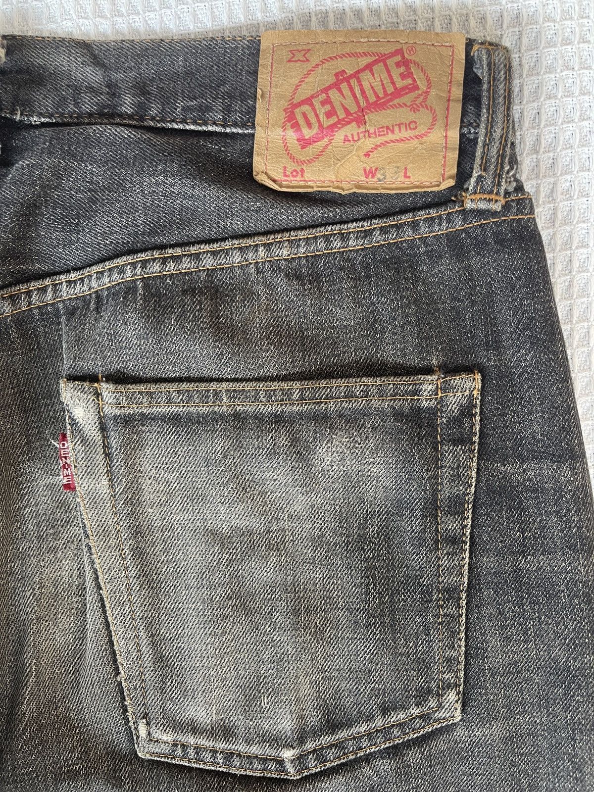 Denime Rare🔥Vintage Denime Japan Selvedge Jeans Size US 33 - 9 Thumbnail