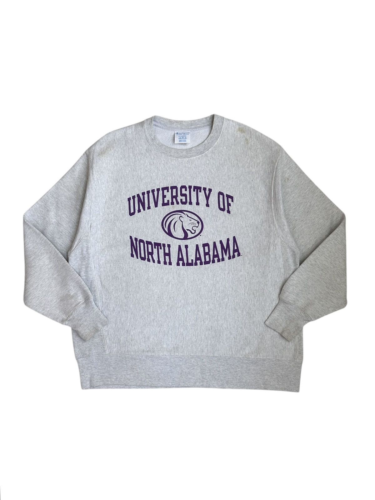 Vintage Y2K Champion Reverse Weave University of North Alabama Size US XL / EU 56 / 4 - 1 Thumbnail
