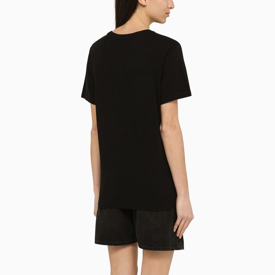 Isabel Marant Etoile o1d2blof0824 Cotton T-shirt With in at Black Size S / US 4 / IT 40 - 3 Thumbnail