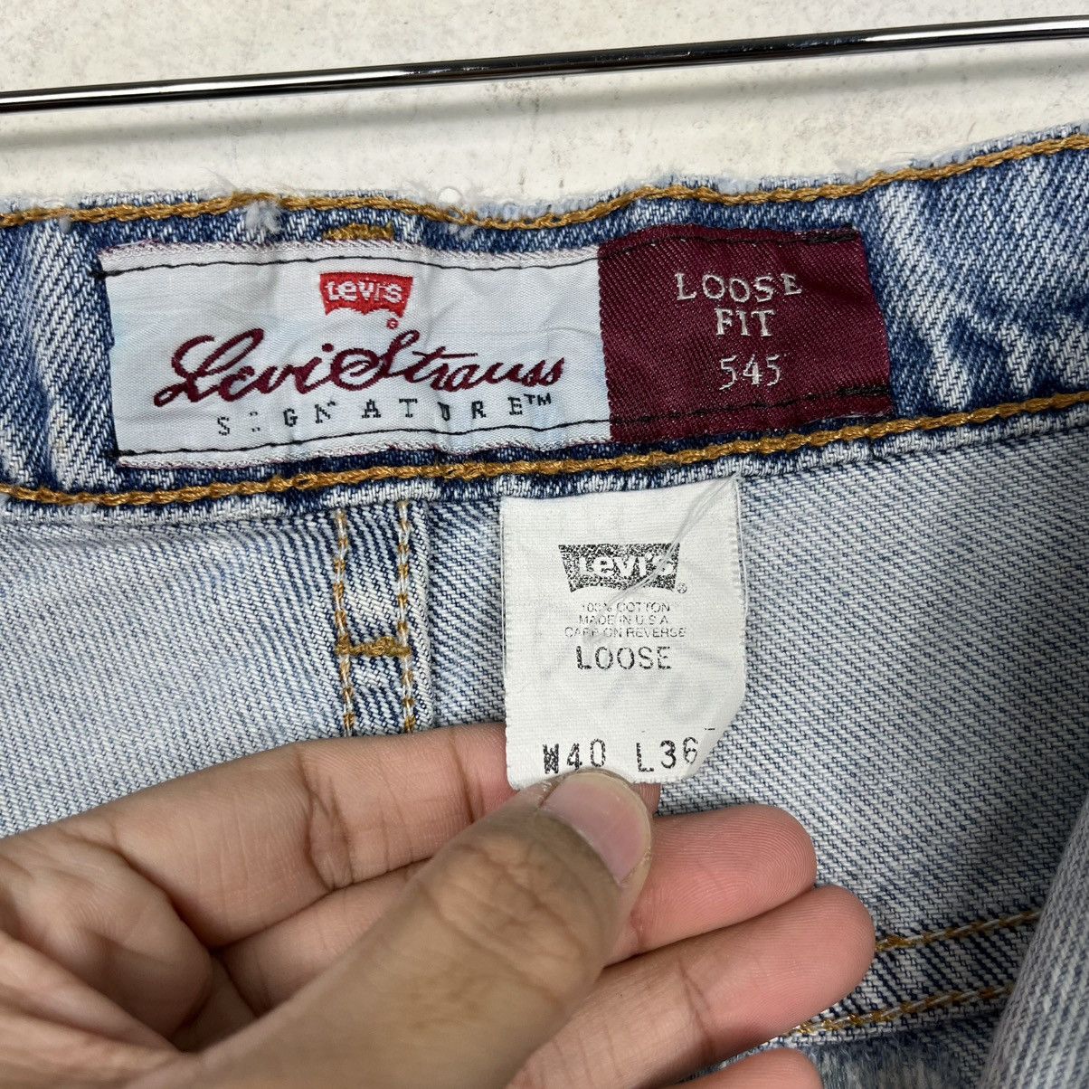 Levi's Vintage Clothing Vintage 90s Levis Signature Denim Jeans Size US 40 / EU 56 - 20 Thumbnail
