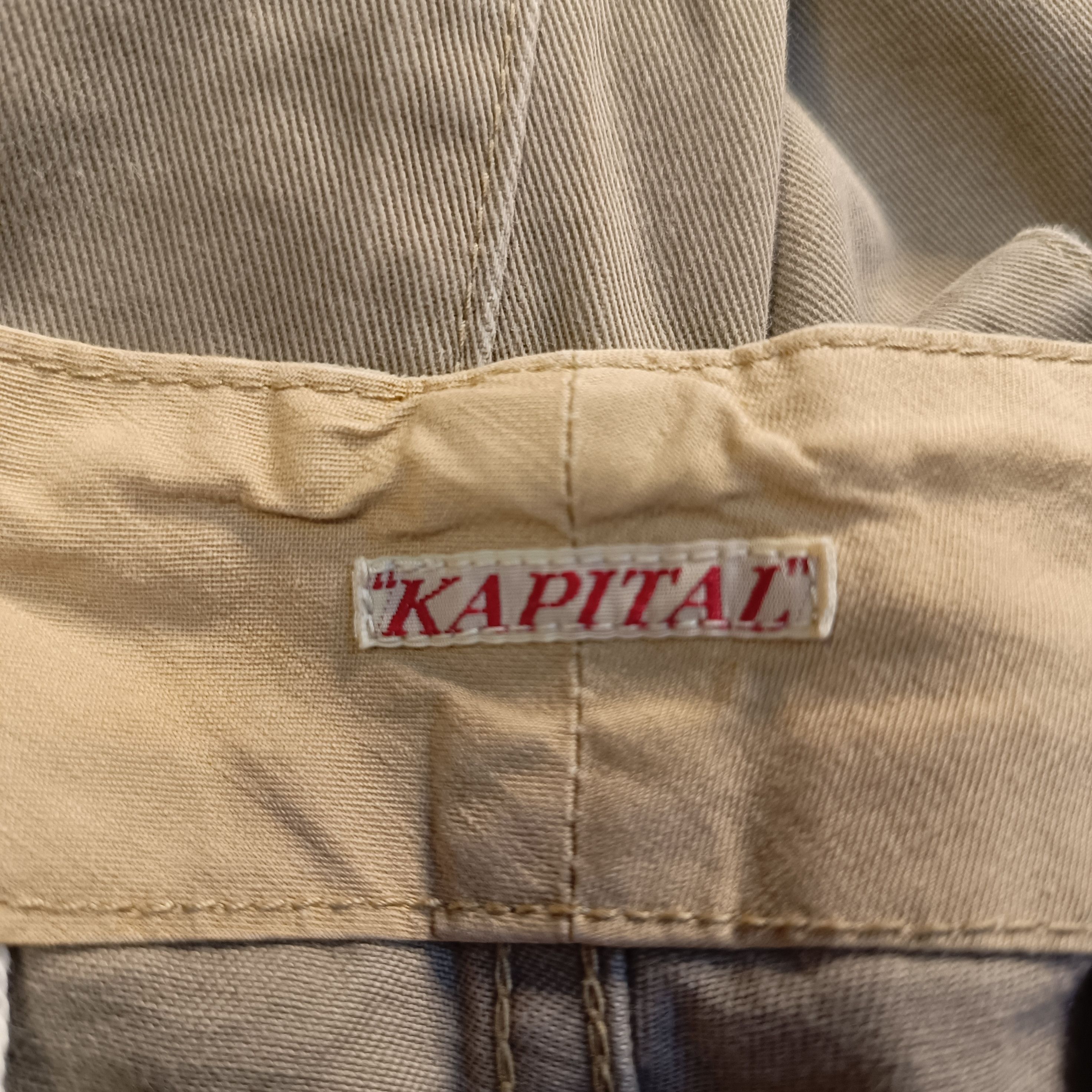 Kapital Kountry 🇯🇵 Vintage Buckle Kapital Twill Button Fly Monkey Pants Size US 30 / EU 46 - 8 Thumbnail