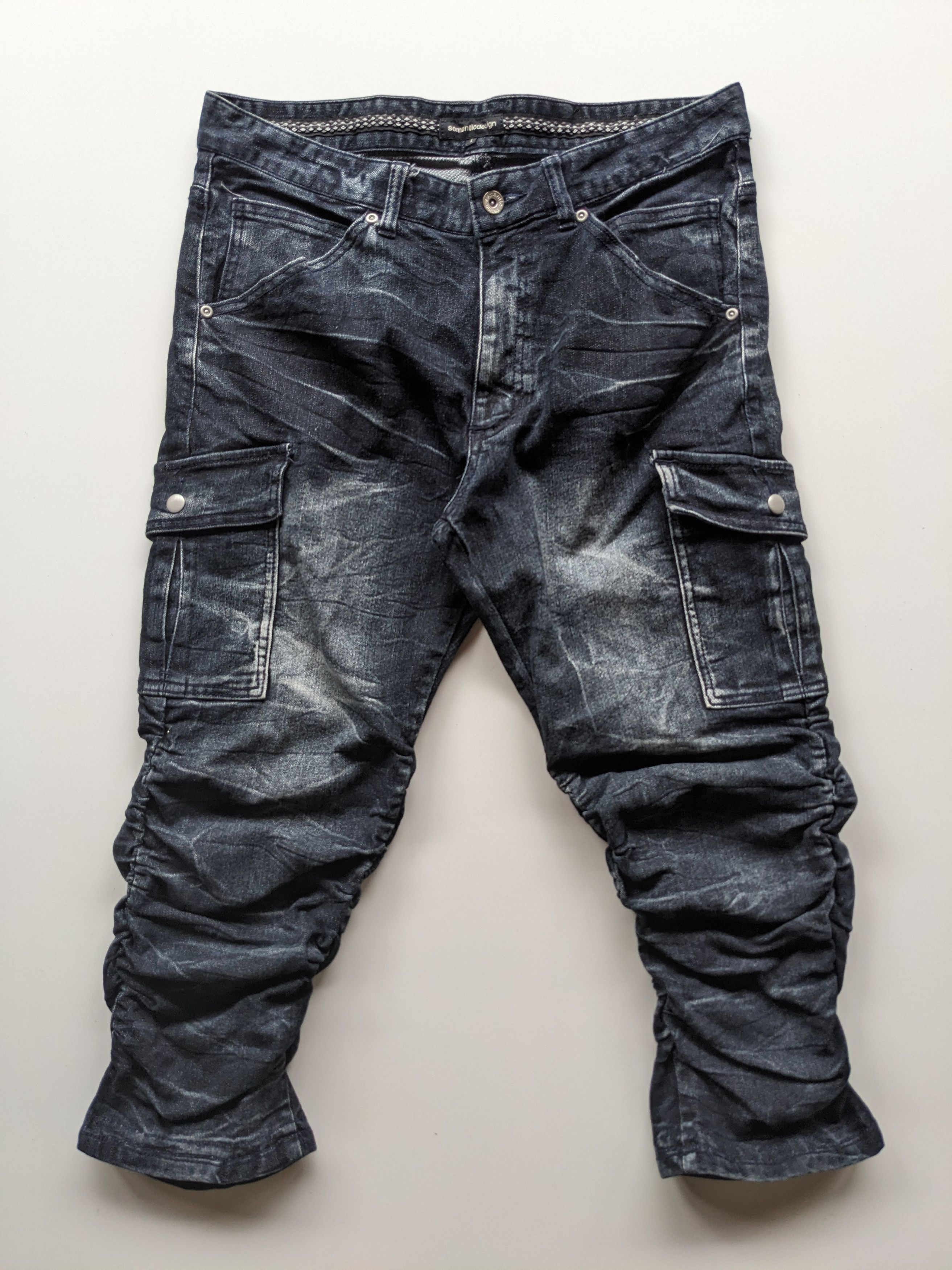 semanticdesign Semantic Design clawmark twisted jeans Size US 32 / EU 48 - 1 Thumbnail