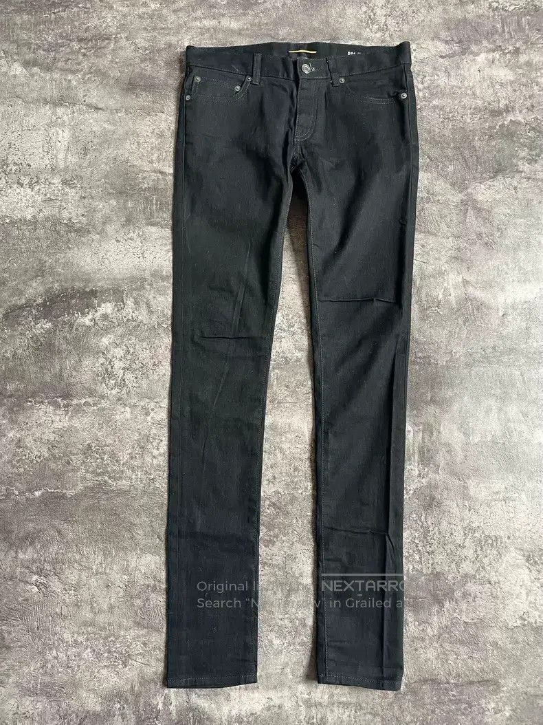 Saint Laurent Paris Saint Laurent Paris Black Basic Denim Pants Size US 28 / EU 44 - 1 Thumbnail