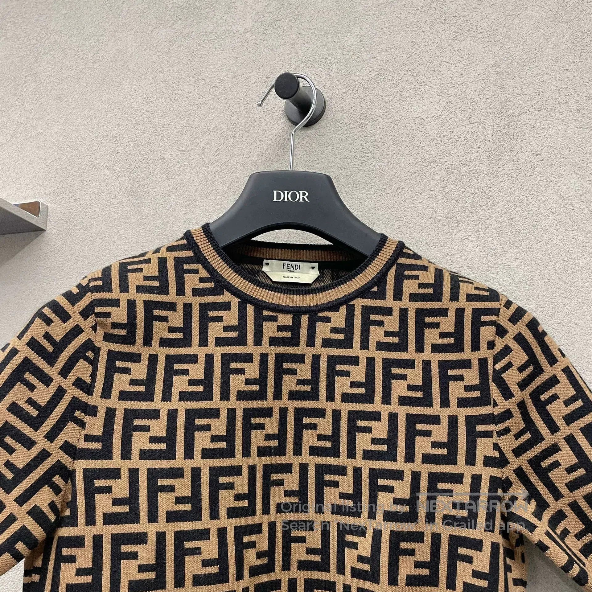 Fendi Fendi Monogram Knitted Short. Size XS / US 0-2 / IT 36-38 - 4 Thumbnail