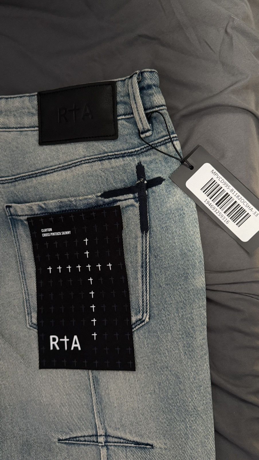 Rta RTA Jeans - Ocean Mist Size US 33 - 5 Thumbnail