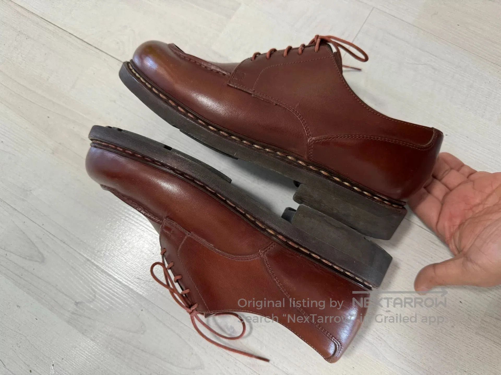 Paraboot Paraboot Chambord Brown UK7 Used. Size US 9 / EU 42 - 4 Thumbnail
