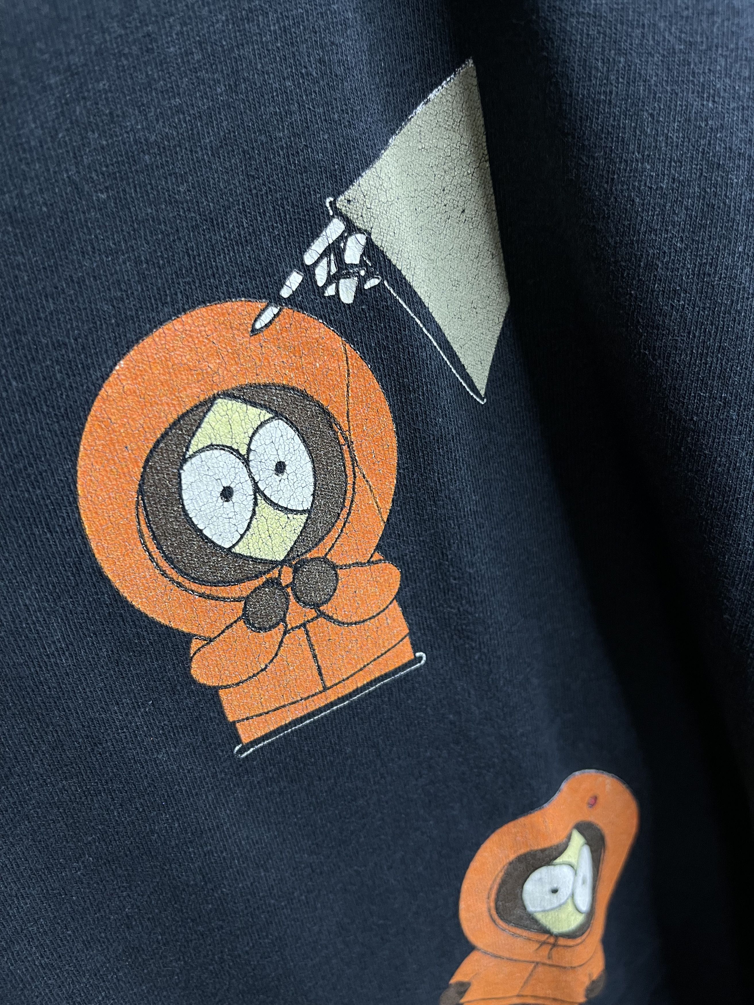 Cartoon Network Vintage South Park The Many Deaths of Kenny T Shirt 1998 Size US XL / EU 56 / 4 - 6 Thumbnail