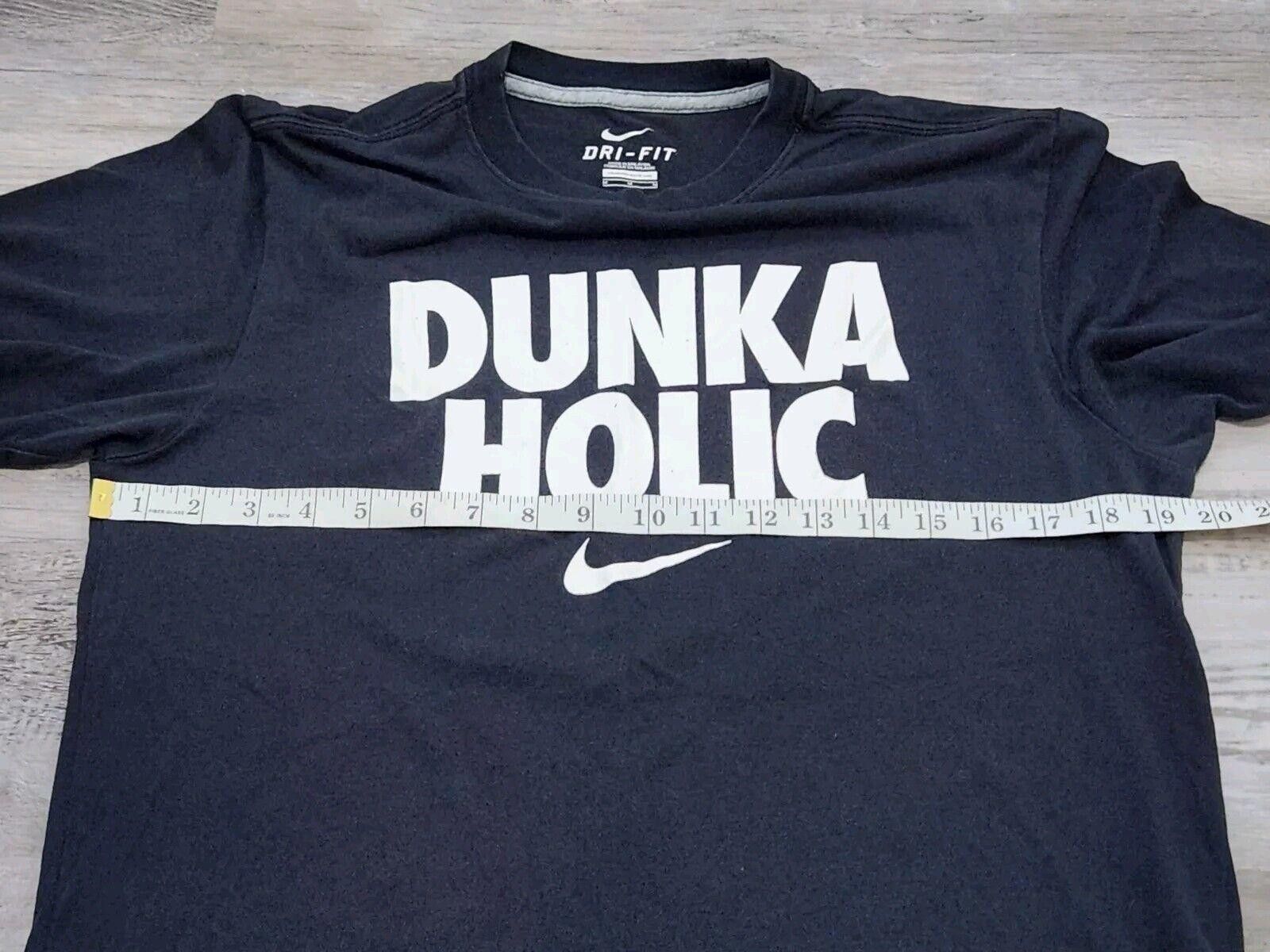 Nike Nike Dri Fit Shirt Medium Dunka Holic Black Graphic Tee Size US M / EU 48-50 / 2 - 4 Thumbnail