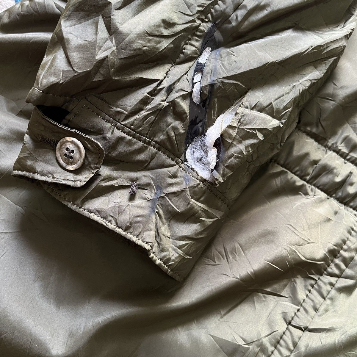 Comme des Garcons × Rei Kawakubo × Tricot Comme des Garcons Distressed Comme Des Garcons Rei Kawakubo Long Coat Size US S / EU 44-46 / 1 - 22 Thumbnail