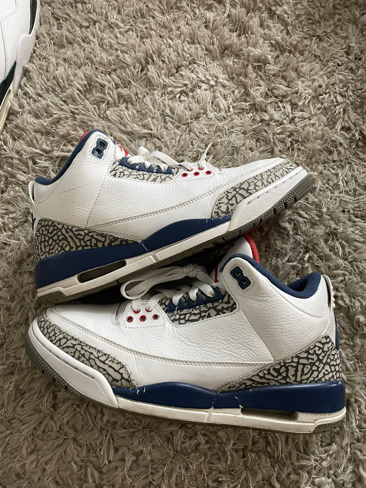 Jordan Brand Jordan 3 True Blue Size US 9.5 / EU 42-43 - 2 Thumbnail