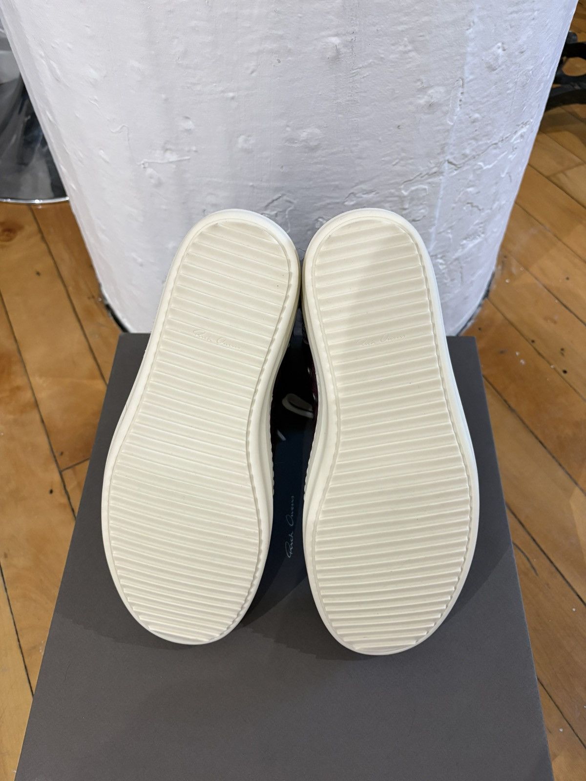 Rick Owens Rick Owens FW23 "Luxor" Amethyst pony hair ramones Size US 9.5 / EU 42-43 - 7 Thumbnail
