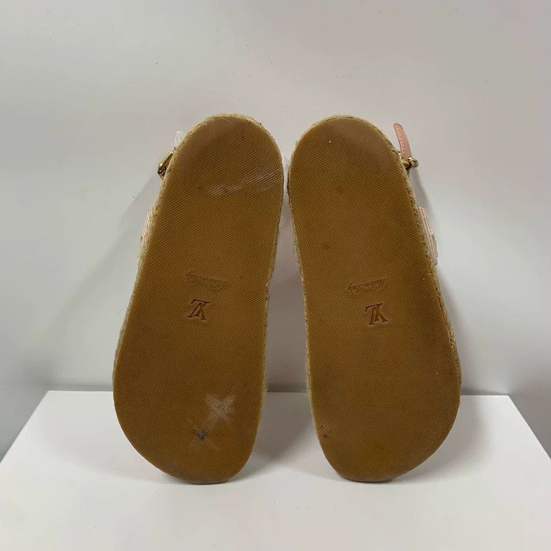 Louis Vuitton Louis Vuitton Pink denim sandals Size US 4.5 / IT 34.5 - 7 Thumbnail
