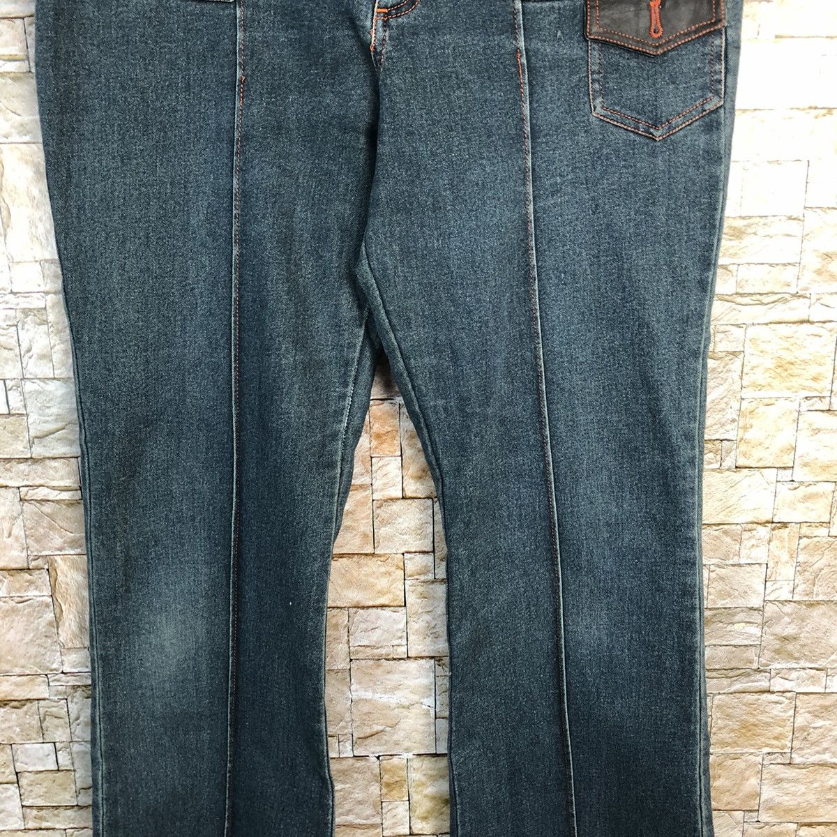 Japanese Brand Apek Japan Blue Denim Pants #A449 Size US 30 / EU 46 - 6 Thumbnail
