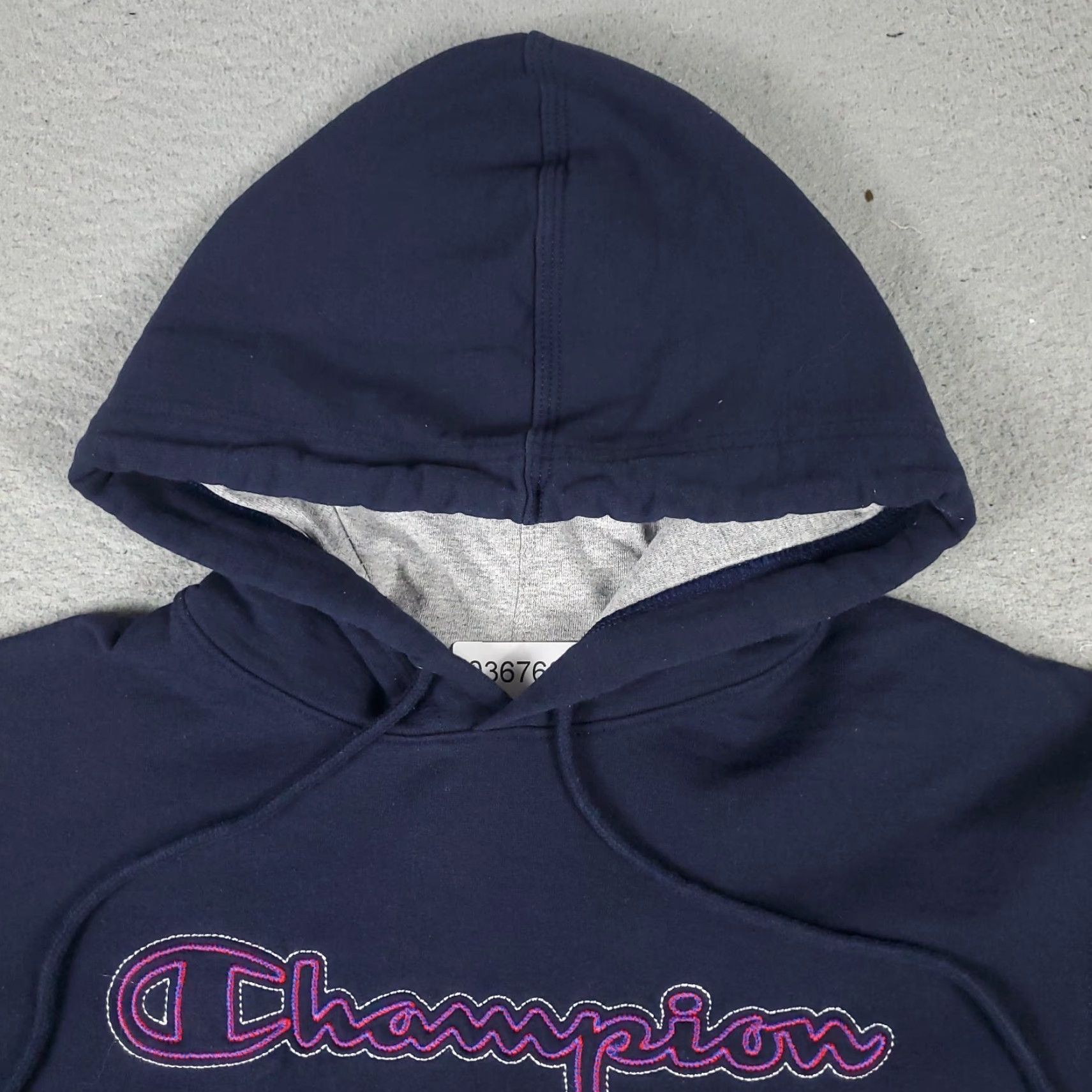 Champion Champion Hoodie Men's Medium Blue Casual Pullover Sweatshirt, Long Sleeve Fleece, Adjustable Hood, Sports Size US M / EU 48-50 / 2 - 3 Thumbnail