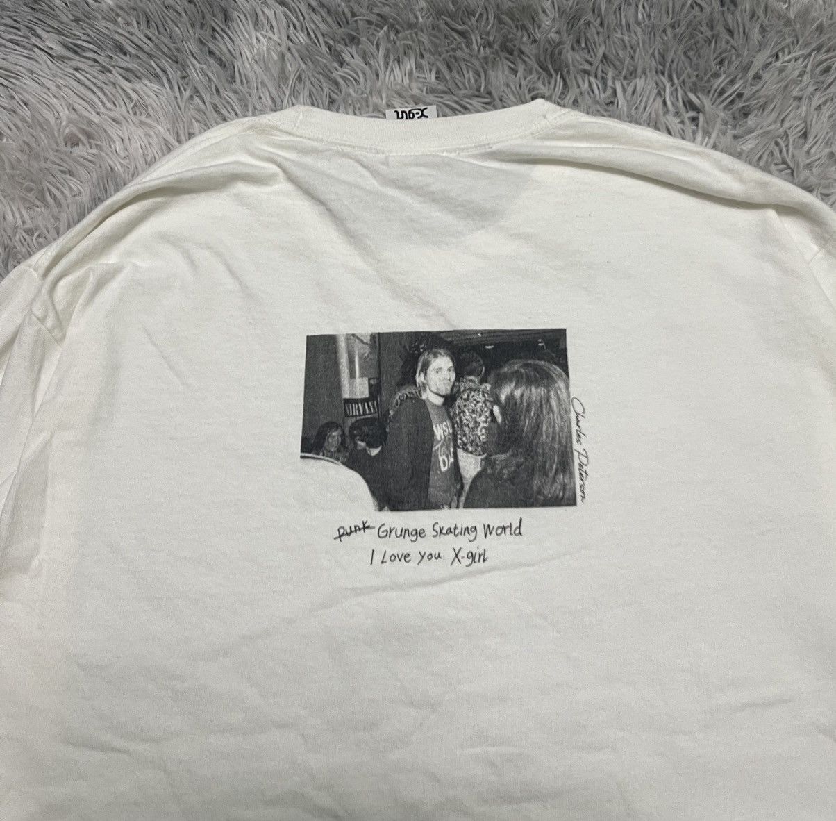 Japanese Brand KURT COBAIN X XGIRL LONG SLEEVE SHIRT Size US L / EU 52-54 / 3 - 14 Thumbnail