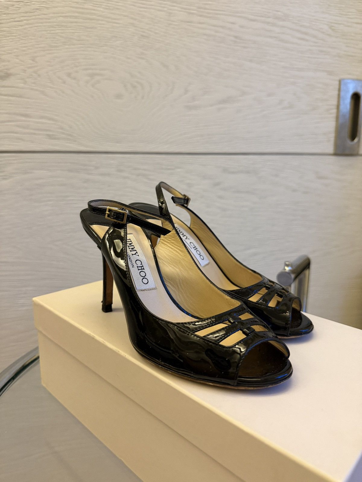 Jimmy Choo Jimmy Choo Patent leather pumps Size US 5 / IT 35 - 3 Thumbnail
