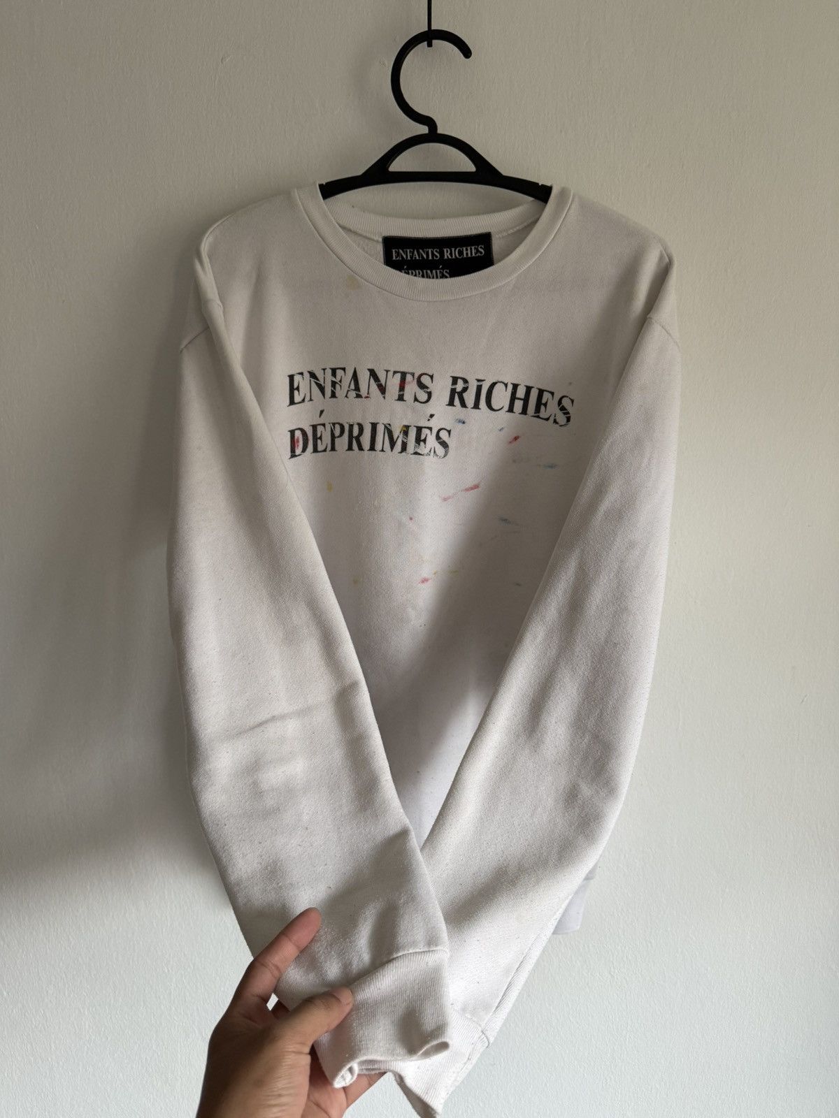 Enfants Riches Deprimes OG Early Enfant Riches Deprimes Paint Splatter Sweatshirt Size US S / EU 44-46 / 1 - 2 Thumbnail