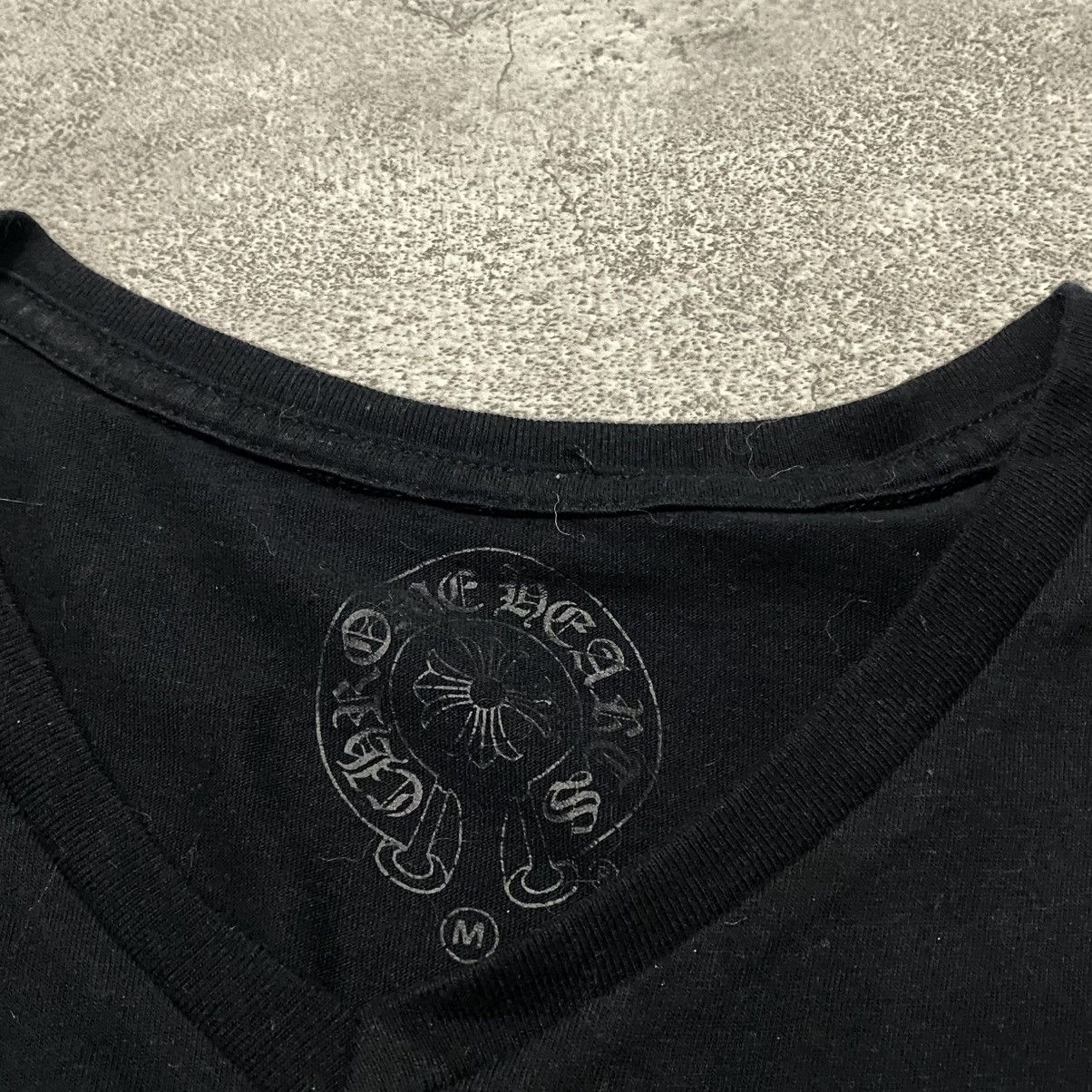 Chrome Hearts Chrome Hearts Back Logo V Neck Size US M / EU 48-50 / 2 - 2 Thumbnail