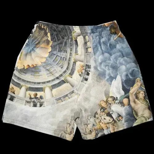 Designer Showdown In Sky Y2K Kinetic Shorts Size US 30 / EU 46 - 4 Thumbnail