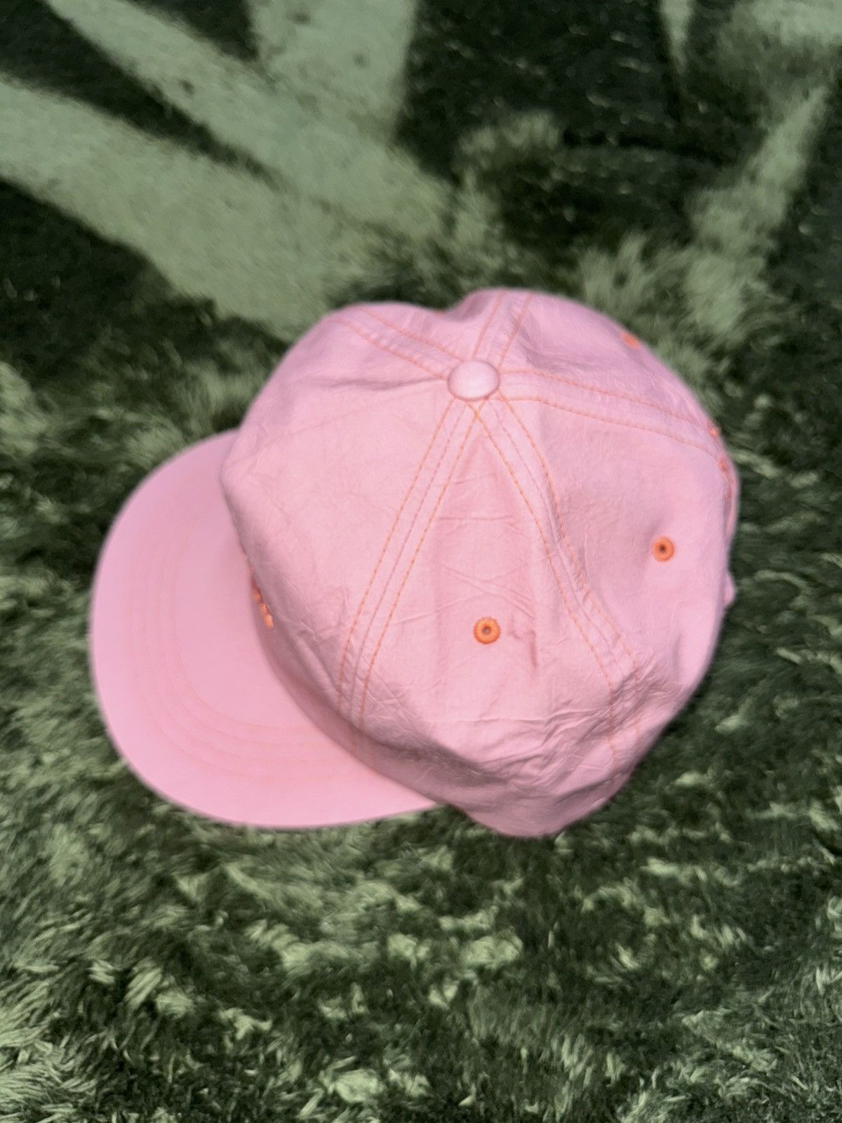 Designer × Deus Ex Machina DEUS EX MACHINA board and cycle logo embroidey cap peach Size ONE SIZE - 3 Thumbnail