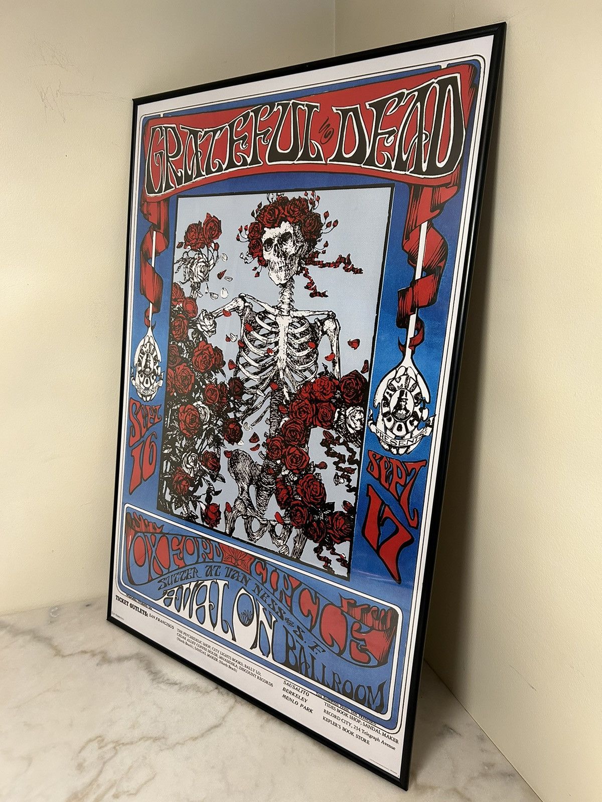 Other Grateful Dead Vintage-Inspired Poster Size ONE SIZE - 1 Thumbnail