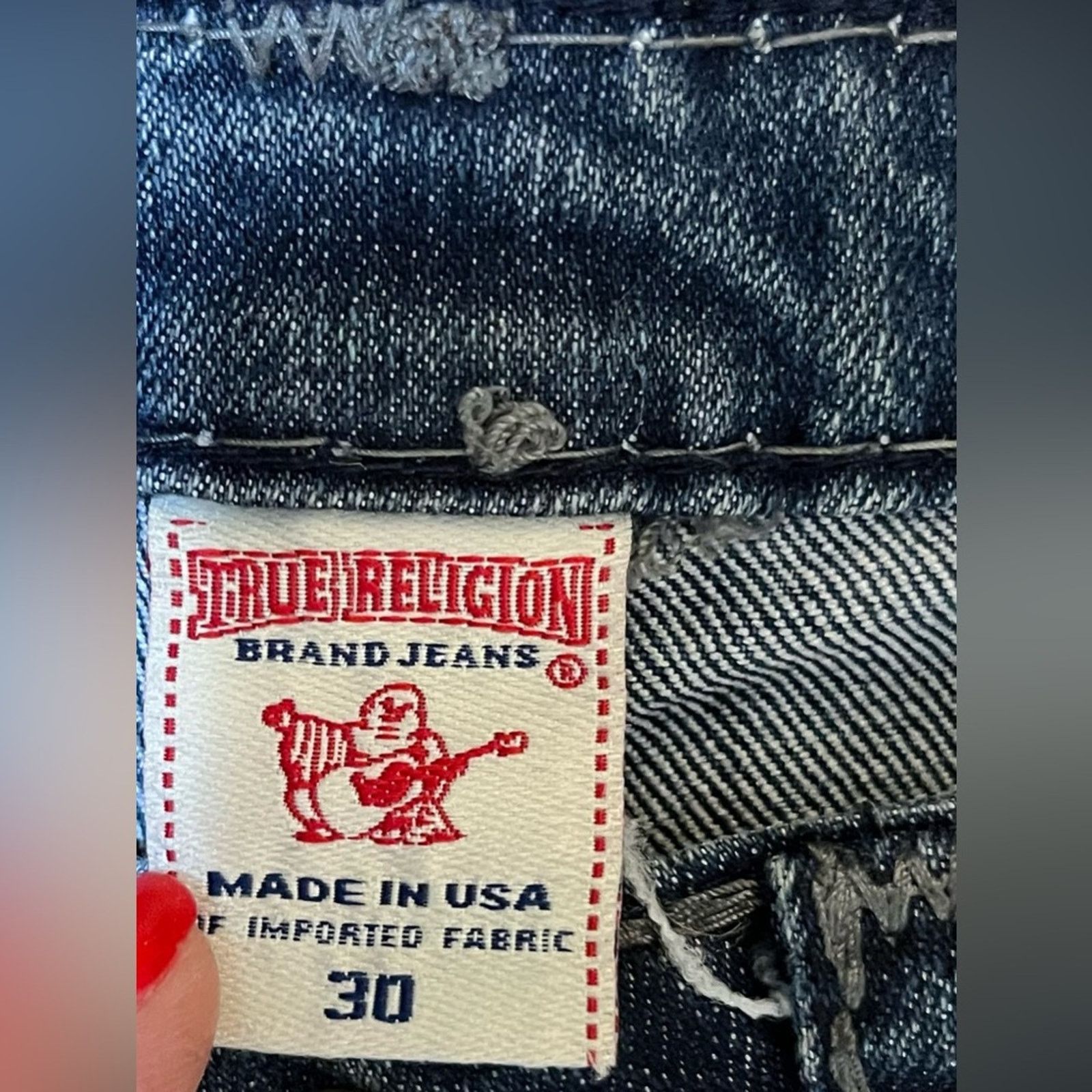 True Religion NWT -True Religion-True Religion Ricky Super T Jeans 30 Size 30" / US 8 / IT 44 - 2 Thumbnail