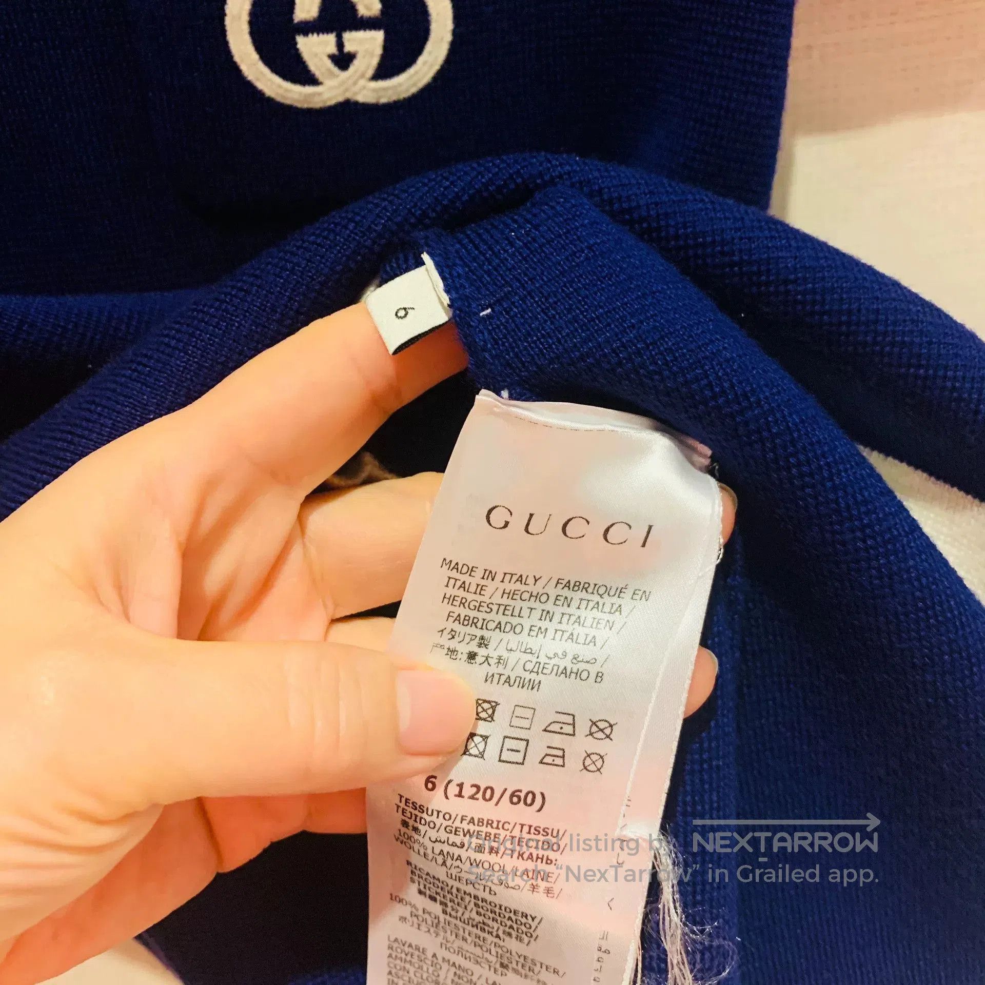 Gucci Gucci Cashmere Dress. Size 26" / US 2 / IT 38 - 4 Thumbnail