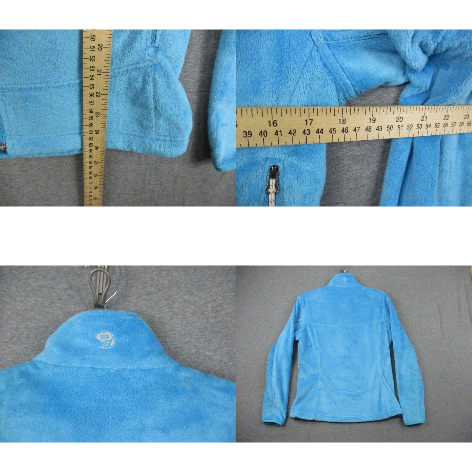 Mountain Hardwear VINTAGE Mountain Hardwear Women's Jacket Blue Fleece Polartec Stretch VG Size M / US 6-8 / IT 42-44 - 8 Thumbnail
