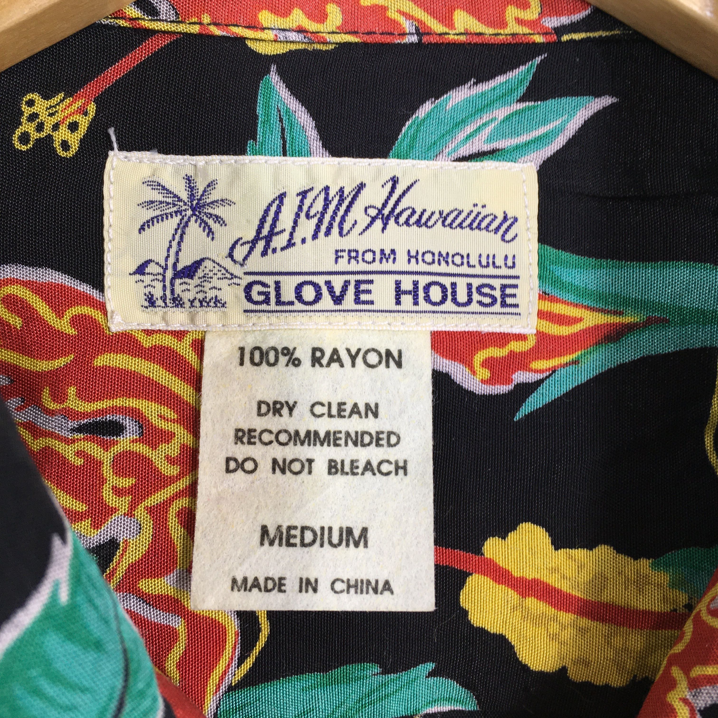 IOLANI Vintage 90s Leaves Hawaii Aloha Tropical Shirts Medium Size US M / EU 48-50 / 2 - 5 Thumbnail