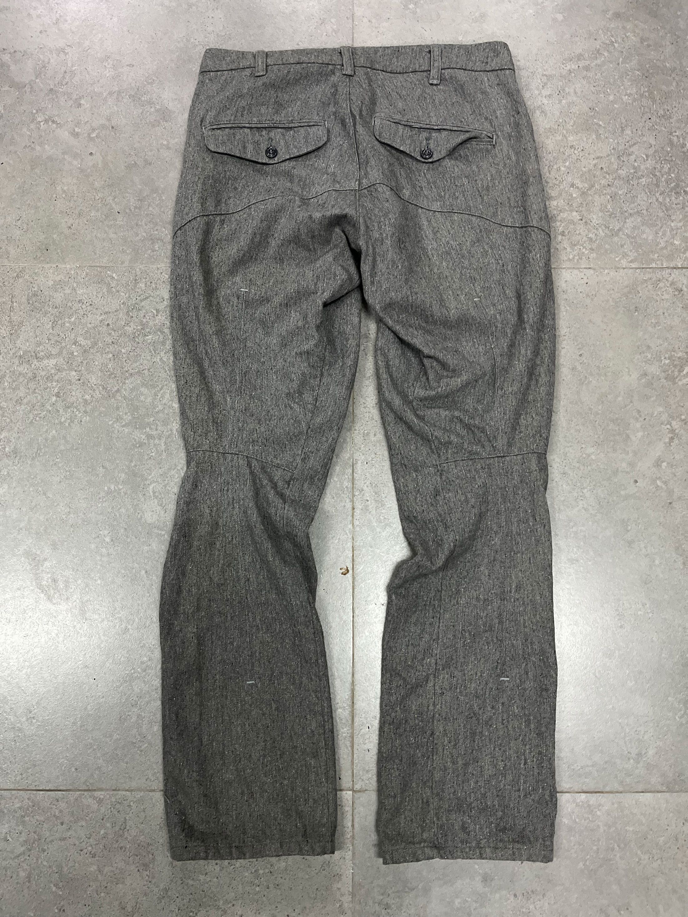 Craftsman × Designer × Japanese Brand White Line Japan Knee Ankle Pant Salt Pepper Size US 32 / EU 48 - 5 Thumbnail