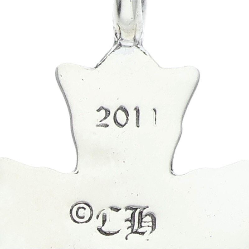 Chrome Hearts Chrome Hearts Double CH Cross Silver Necklace Size ONE SIZE - 3 Thumbnail
