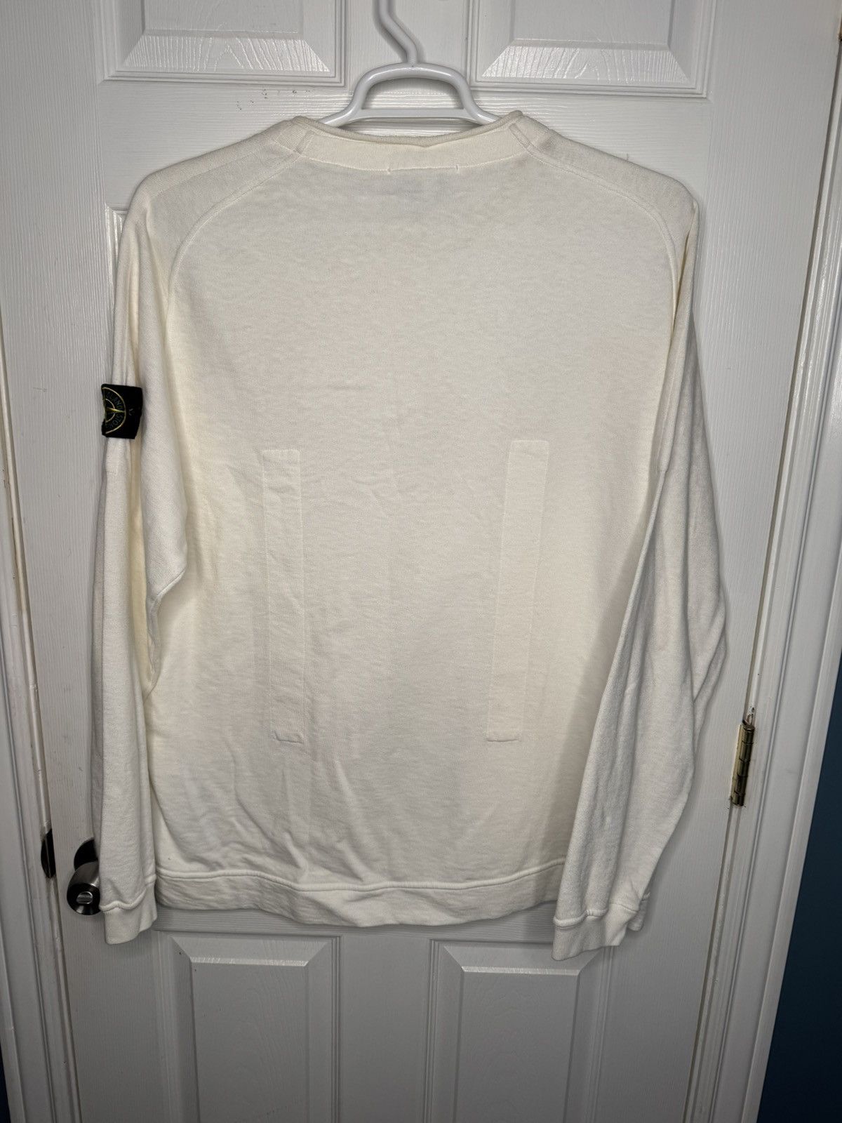 Stone Island Stone Island White Cotton Sweatshirt Size US XXL / EU 58 / 5 - 10 Thumbnail