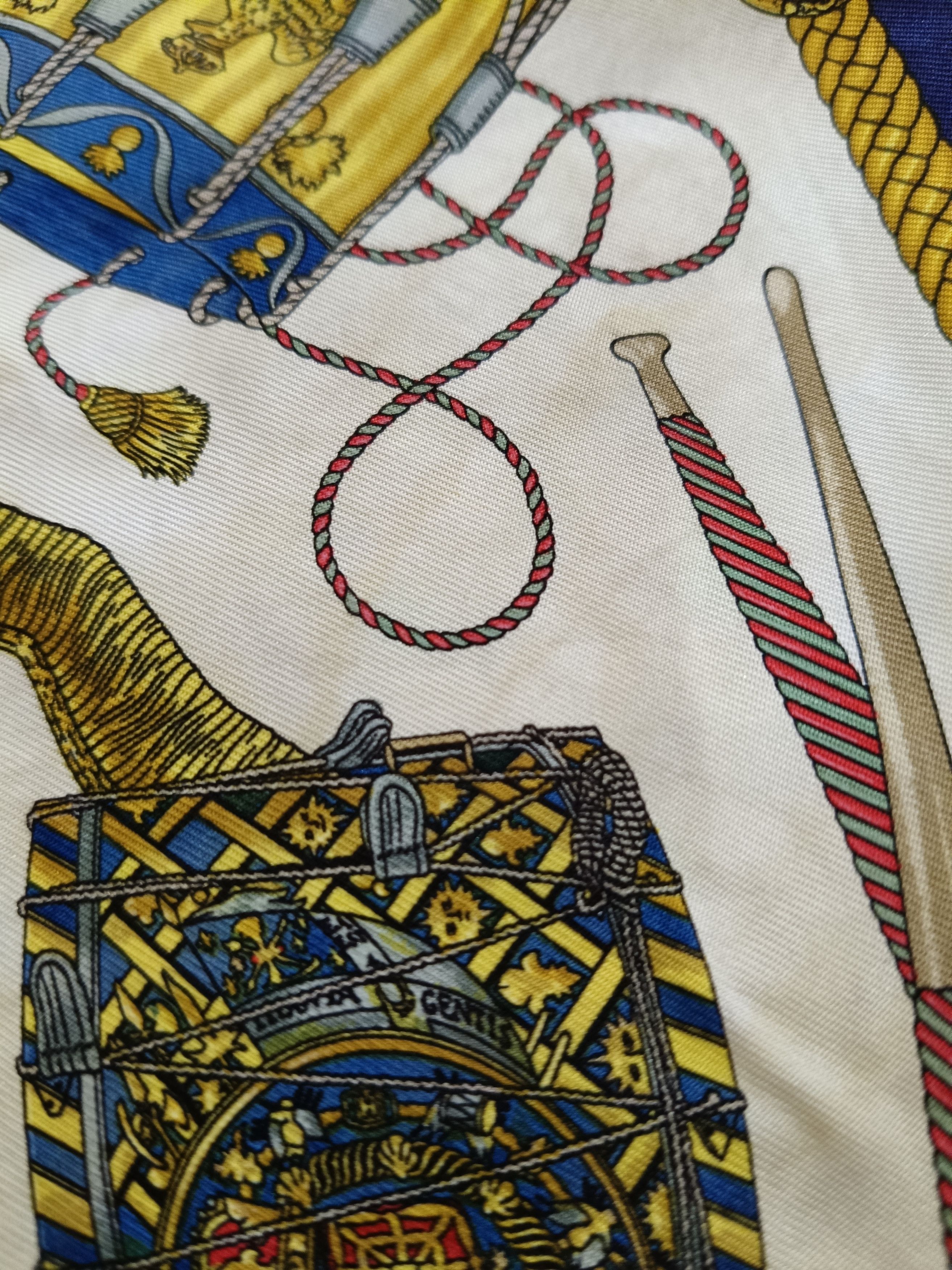 Hermes Hermes Les Tambours Scarf Size ONE SIZE - 3 Thumbnail