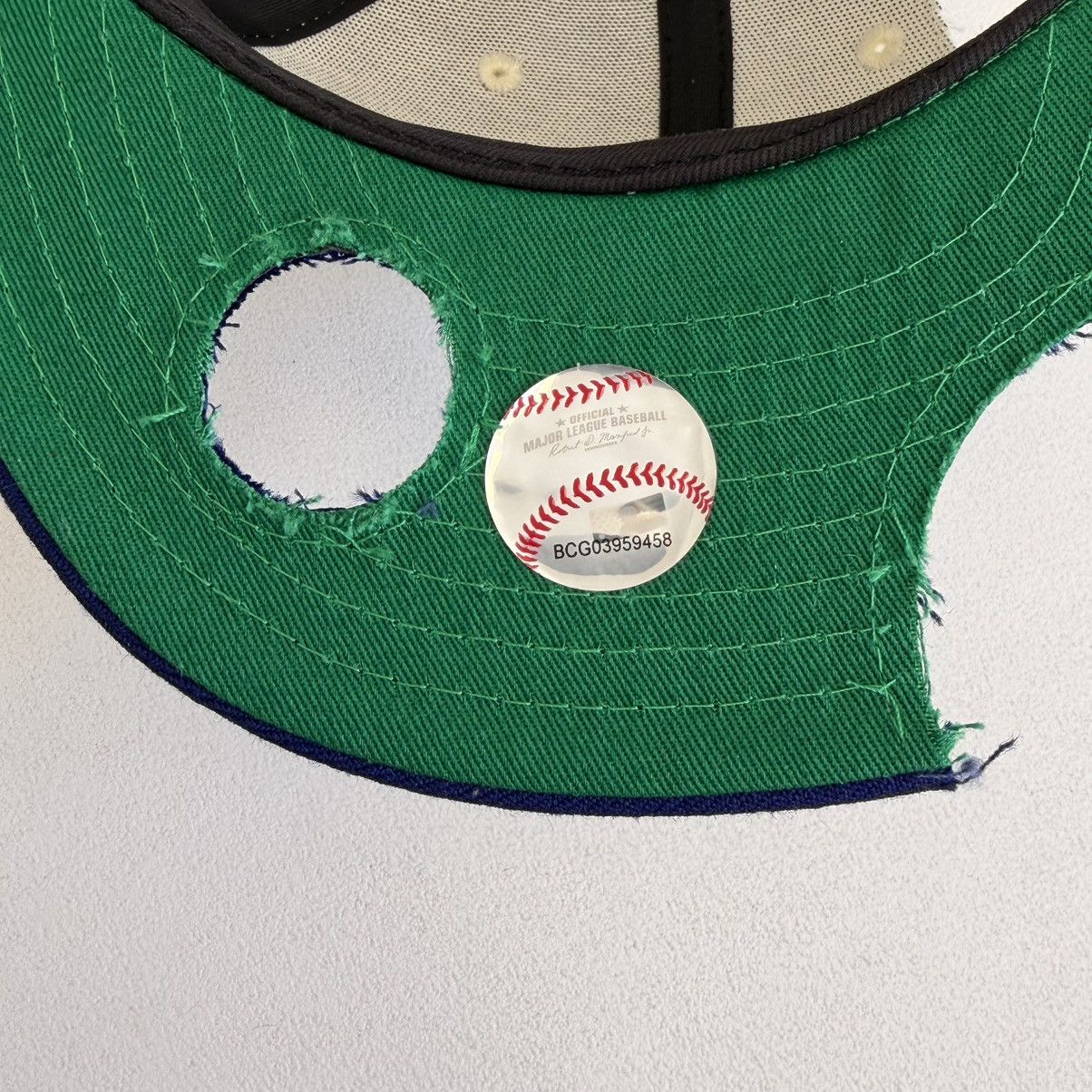 MLB × Off-White ‘Cut Out’ New Era LA Dodgers Baseball Cap Size ONE SIZE - 8 Thumbnail