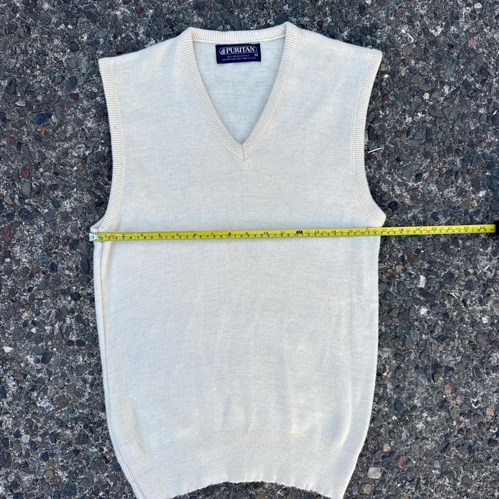 Puritan Vintage Puritan Acrylic Sweater Vest – Size Medium Size US M / EU 48-50 / 2 - 5 Thumbnail