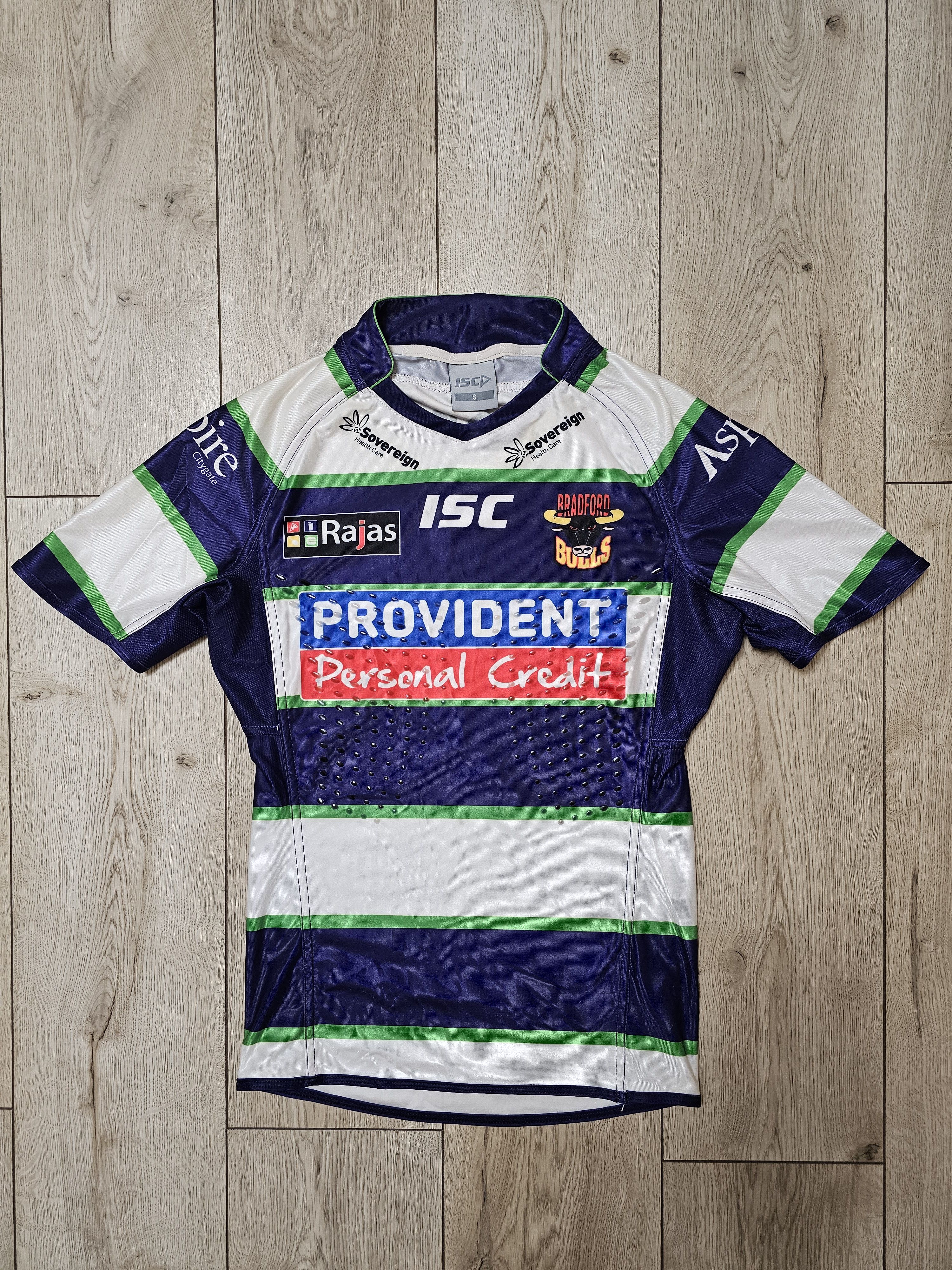 Other BRADFORD BULLS JERSEY PLAYER ISSUE 2013 AWAY RUGBY JERSEY Size US S / EU 44-46 / 1 - 1 Thumbnail