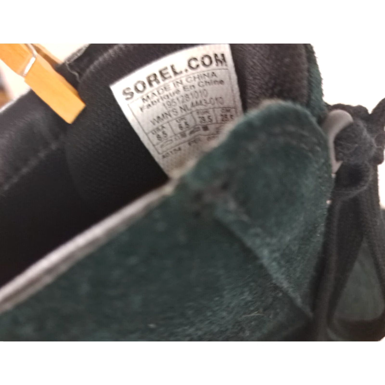 SOREL Sorel Hand Crafted Bootie Woman Black Felt Boots US 8.5 Ankle Lace Up Faux Fur Solid 8.5 Womens Bootie Sorel Hand Crafted Size US 7 / IT 37 - 2 Thumbnail