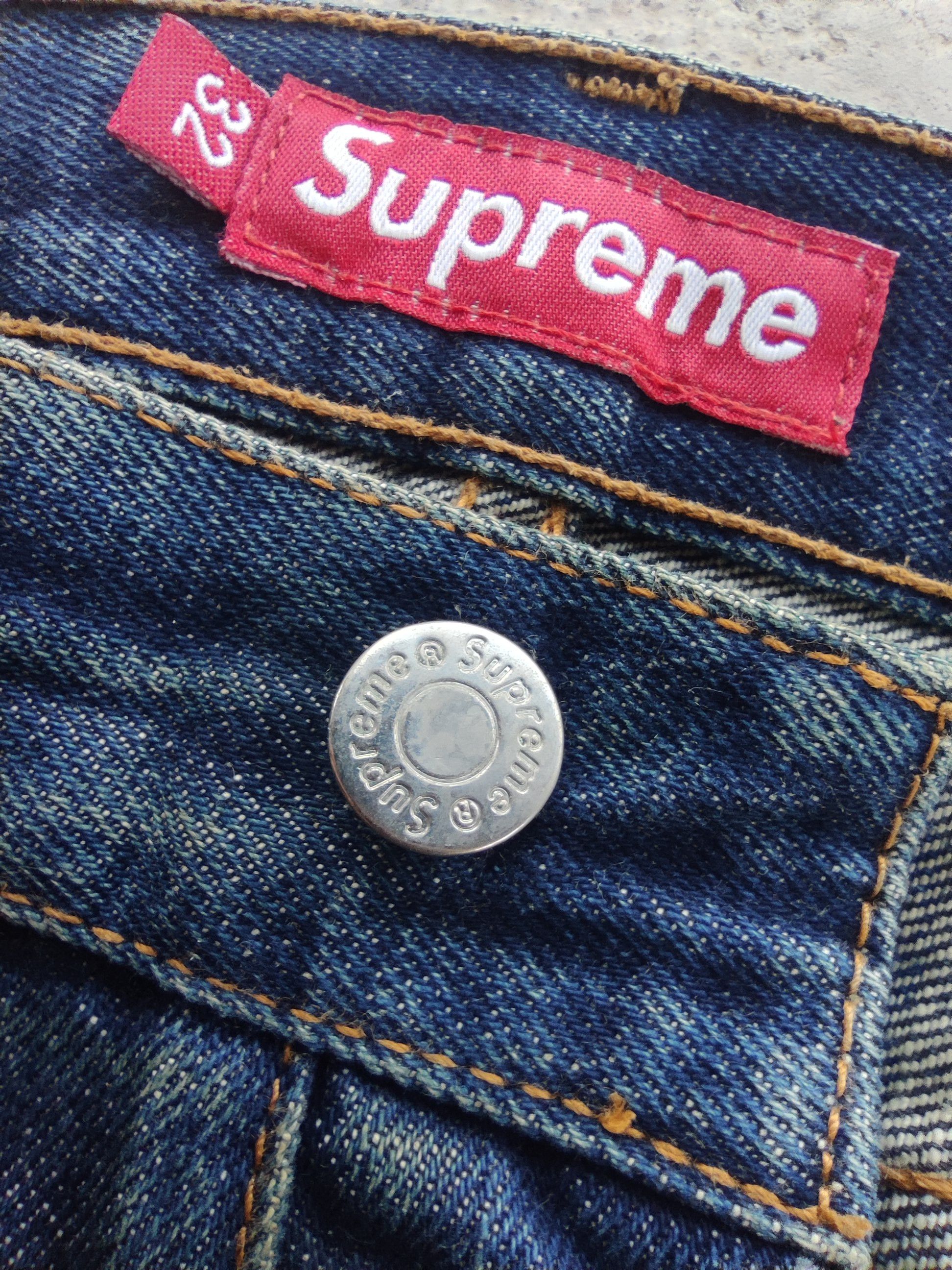 Supreme Vintage Supreme Button Selvedge Distressed Rusty Denim Size US 34 / EU 50 - 6 Thumbnail