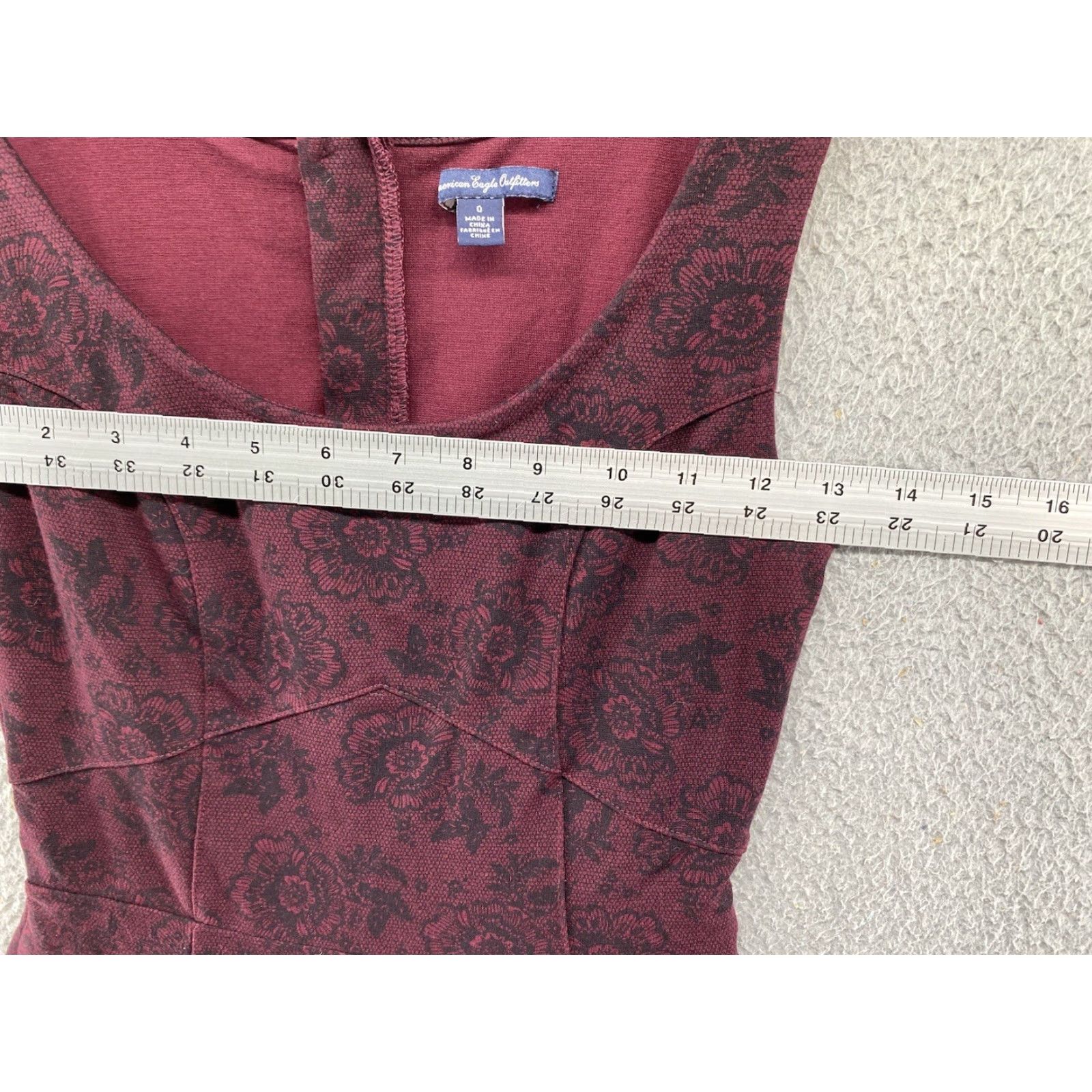 American Eagle Outfitters American Eagle Floral Sleeveless Tank Dress Women’s Size 0 Summer Midi Multicolor Flower Ruffle Fit & Flare Tank Dress Womens Size XS / US 0-2 / IT 36-38 - 4 Thumbnail
