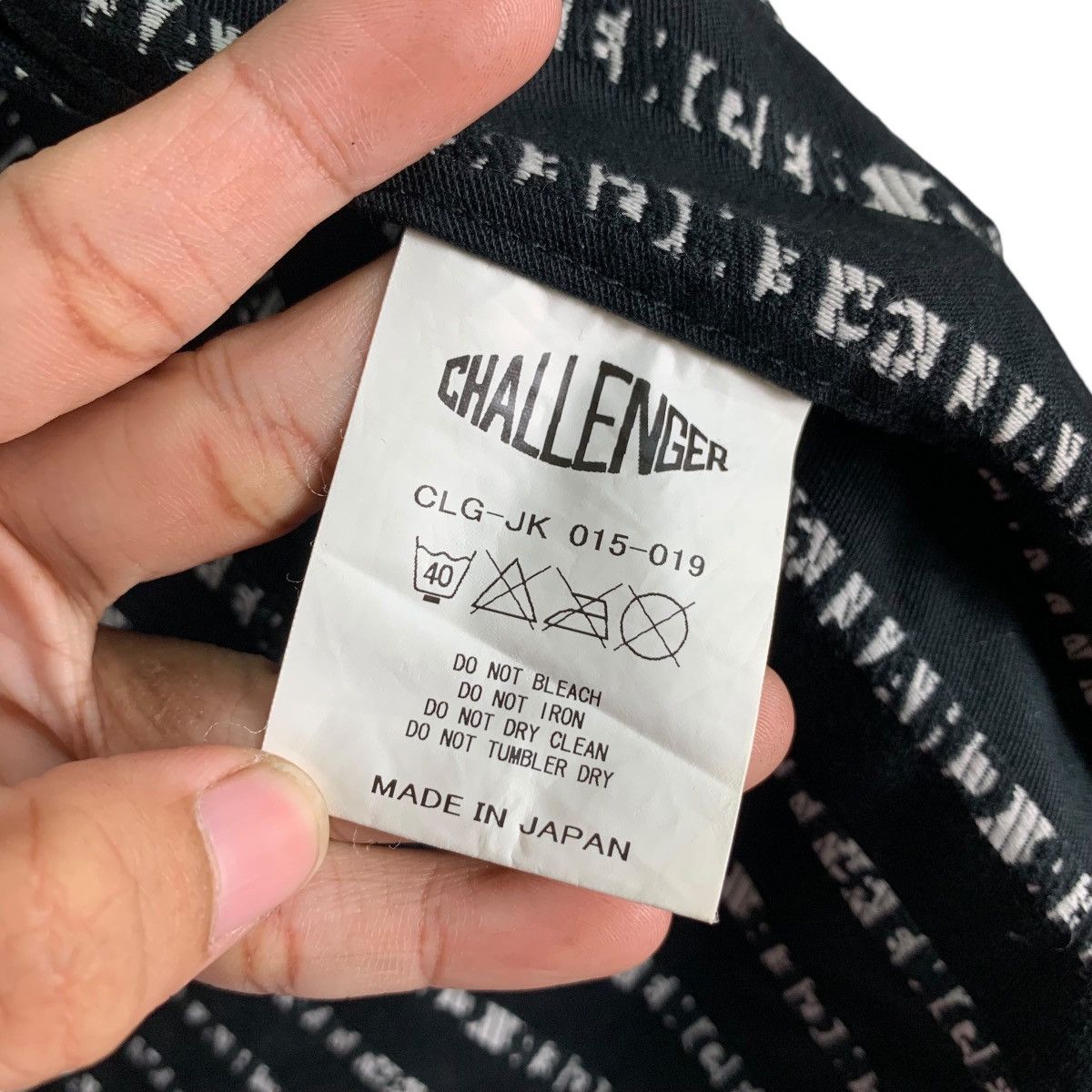 CHALLENGER CHALLENGER All Over Striped Logo Casual Jacket #1289-C58 Size US M / EU 48-50 / 2 - 16 Thumbnail