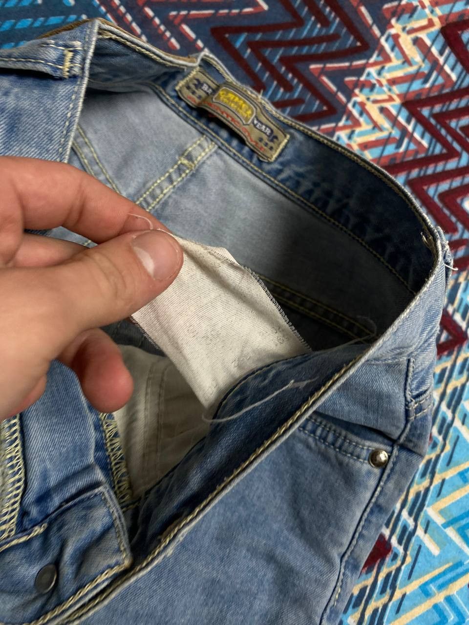 Camel × Vintage Camel Collection Jeans Straight Classic Pant Size US 28 / EU 44 - 2 Thumbnail